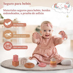 Juguetes para bebés de 6 a 12 meses, juguetes Montessori para mayores de 6 meses
