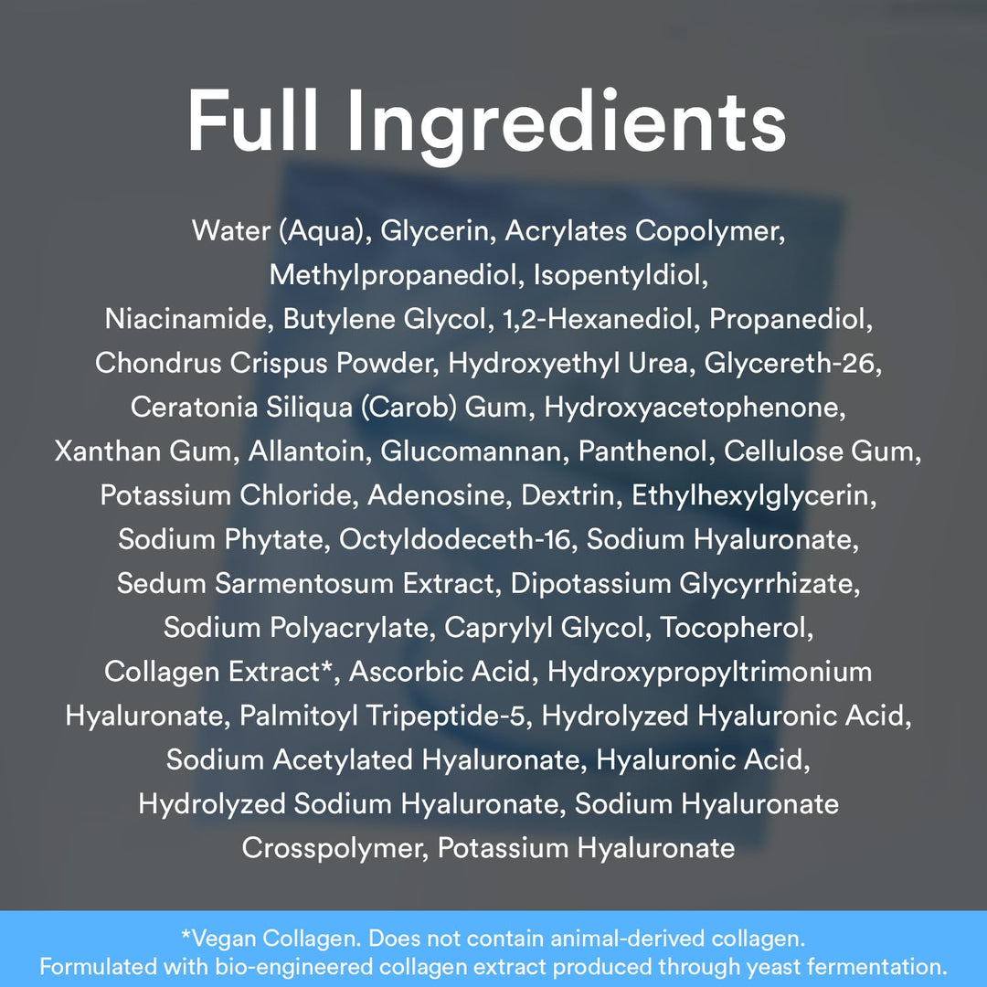 Abib Mascarilla de gel de colágeno Sedum Jelly 10 hojas (hidratante...