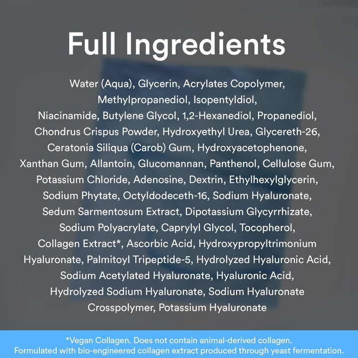 Abib - Mascarilla de gel de colágeno Sedum Jelly 4 hojas (hidratant...