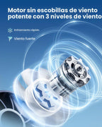 Gaiatop - Mini ventilador portátil, ventilador de mano recargable U...