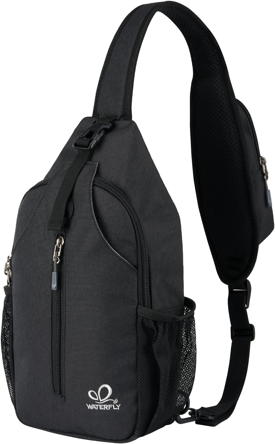 WATERFLY Mochila cruzada RFID Sling Bag Travel Senderismo Daypack