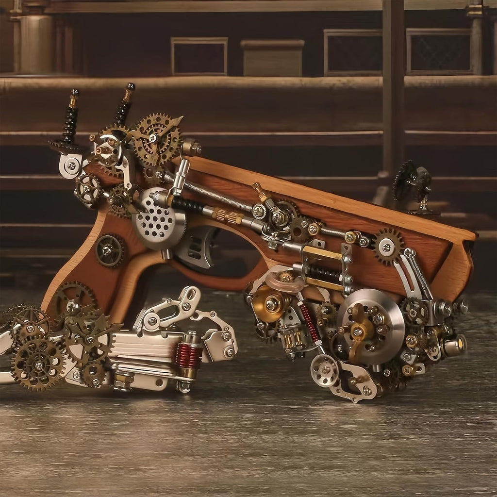 Rompecabezas de metal 3D para adultos, juego de construcción de rompecabezas Cyberpunk, kit de modelo de metal 3D altamente difícil, rompecabezas de rompecabezas rompecabezas de bricolaje para aliviar el estrés, regalo para hombres de alta gama