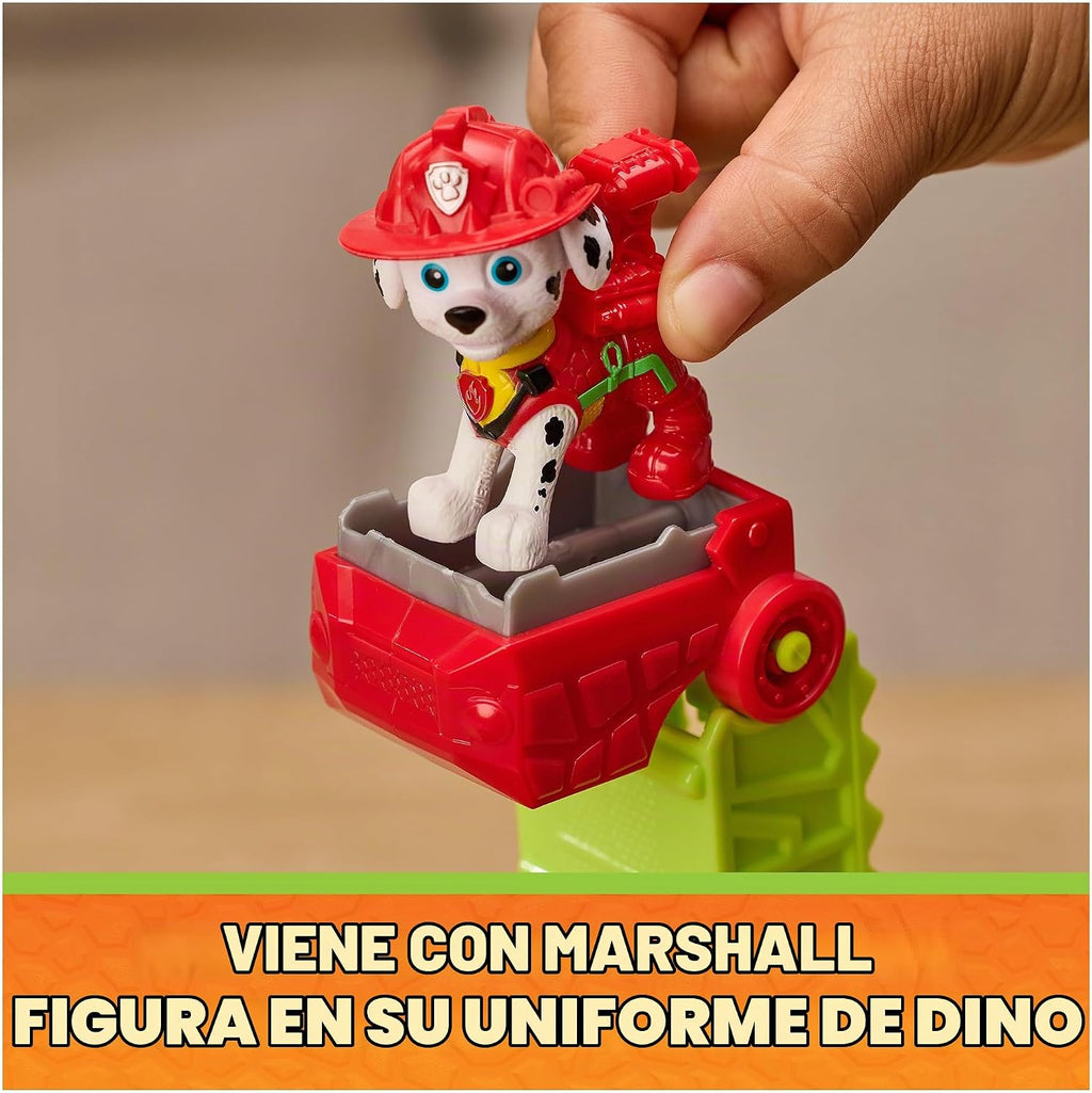 PAW Patrol: Dino Movie, Dino Rescue Responder, Firetruck Toy Car