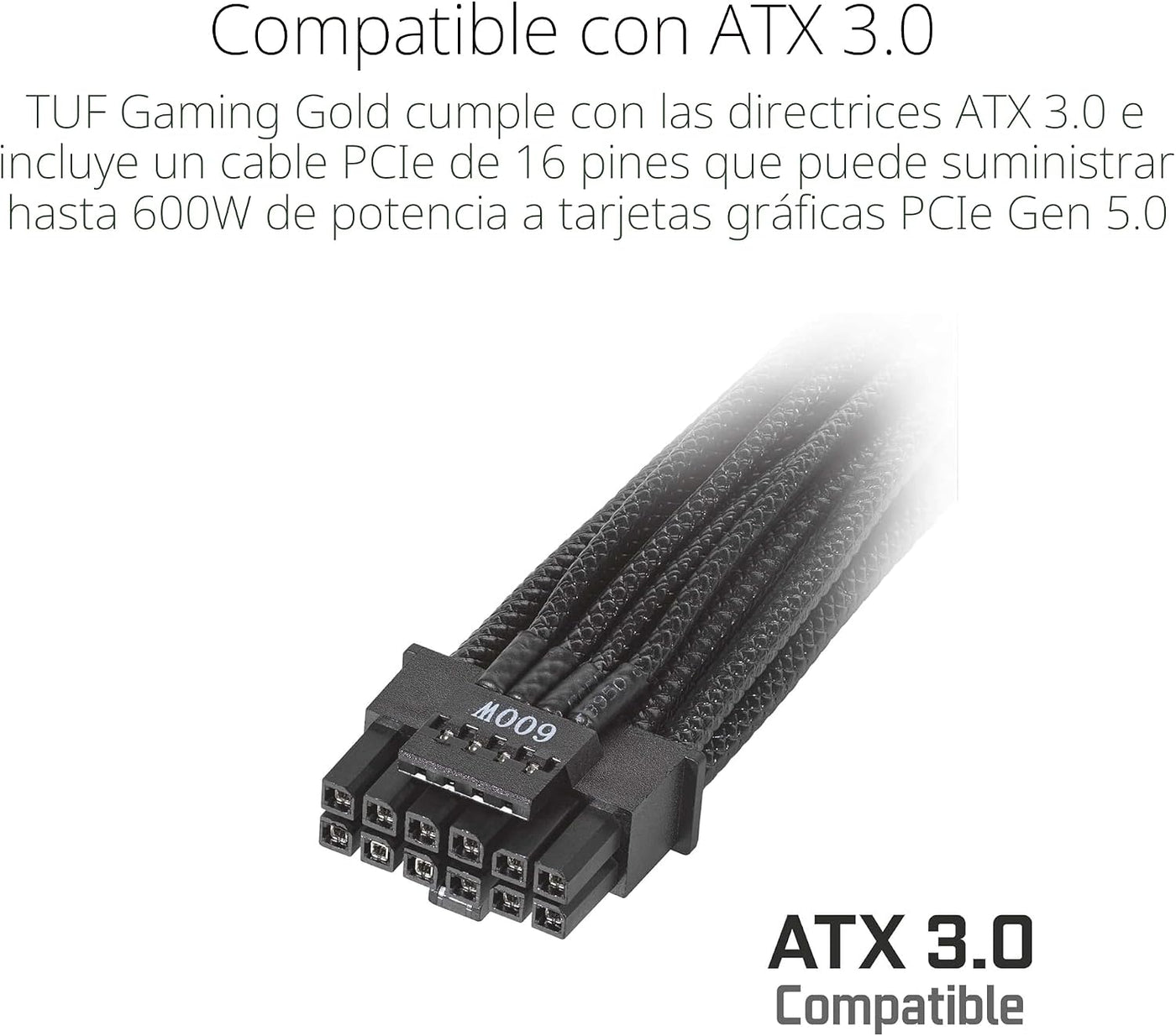 ASUS TUF Gaming 1000W Oro (1000 vatios, fuente de alimentación ATX...