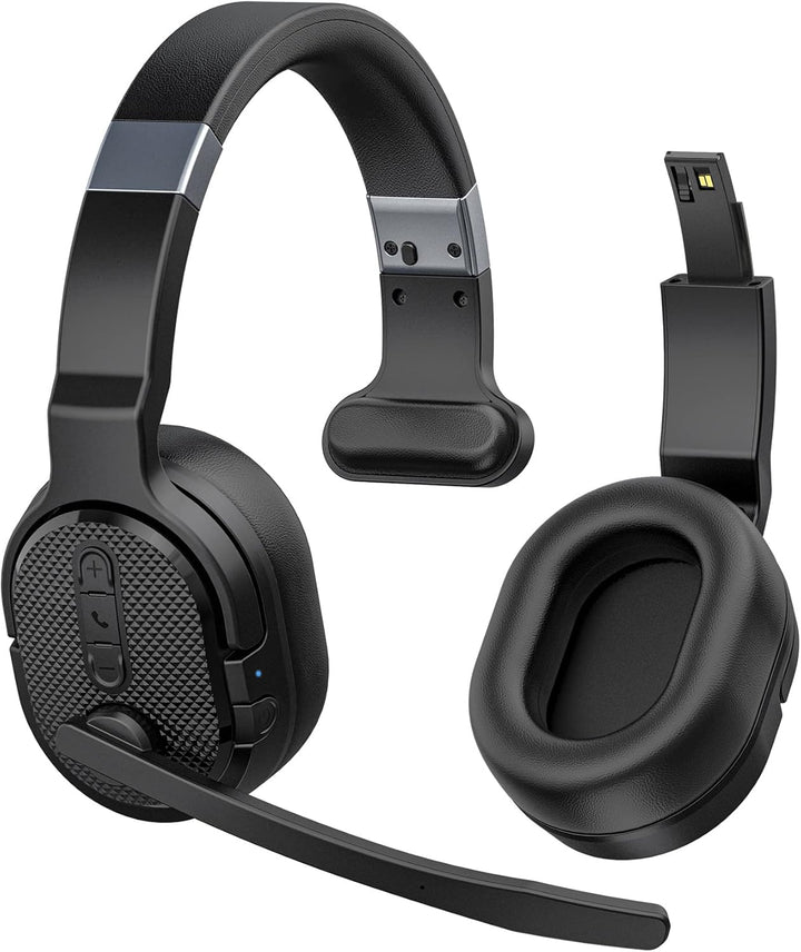 COSMUSIS Auriculares Bluetooth para Camioneros, Auriculares Inalámb...