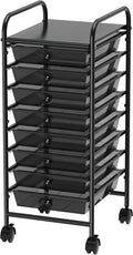 Lámpara Simple Houseware Carrito utilitario con ruedas de 8 cajones, almacenamiento