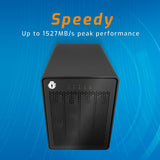 OWC ThunderBay 4 0TB Caja de almacenamiento RAID de Thunderbolt 40G...