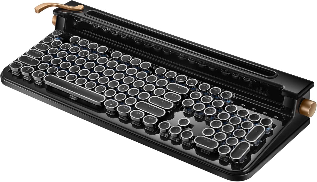 Teclado FINEDAY 2.0 Plus, Inalámbrico 2.4G y Bluetooth, 104 Teclas,...
