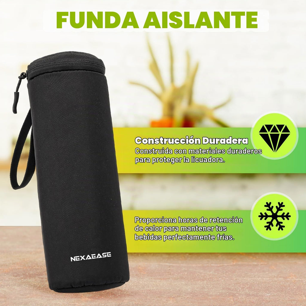 Licuadora portátil exprimidor personal para batidos batidos con funda