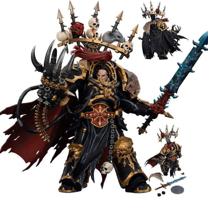 JOYTOY Warhammer 40K 1\/18 Figura de acción \u2013 Legión Negra Aba...