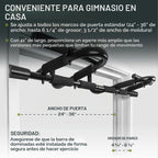 ProsourceFit Barra de Tracción para Fitness Multifuncional y Gimnasio en Casa