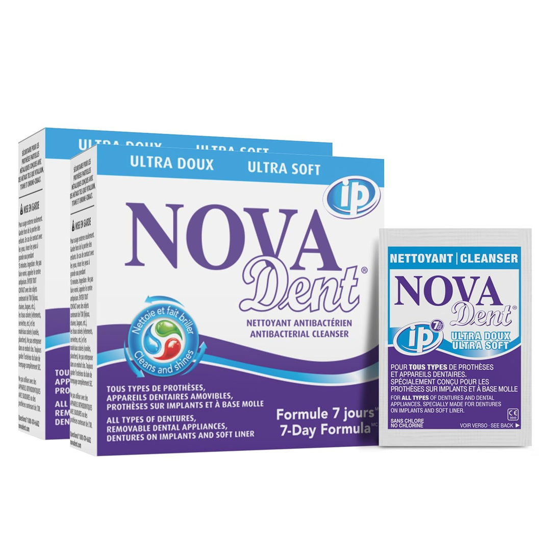 Novadent Limpiador de Dentaduras \u2013 IP Ultra Soft \u2013 6 Mese...