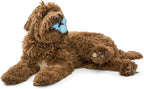West Paw Zogoflex Tux dispensador interactivo de comida para perro, juguete masticable para perros agresivos, 100% resistencia garantizada, flota, fabricado en EE. UU., L, Agua (Aqua)