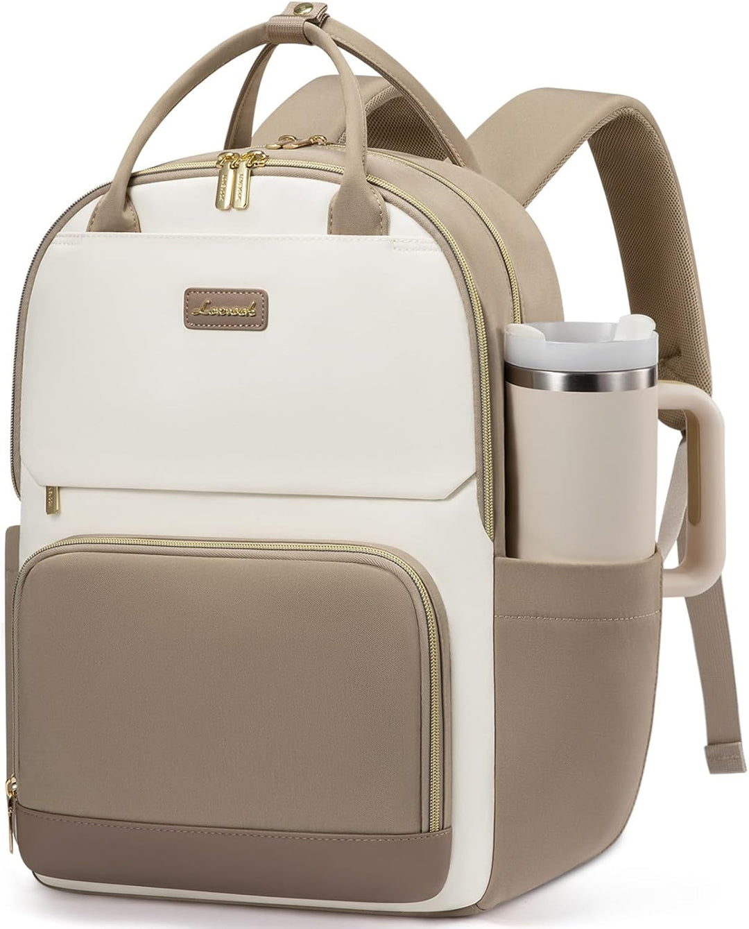 LOVEVOOK - Mochila para laptop para mujer con bolsillo gigante para...