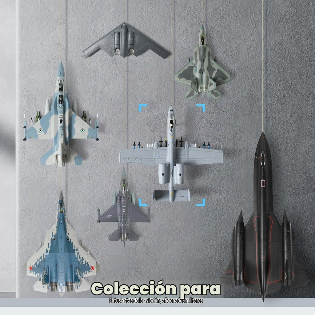 1/100 -10 Thunderbolt II Warthog modelo de metal fundido troquel
