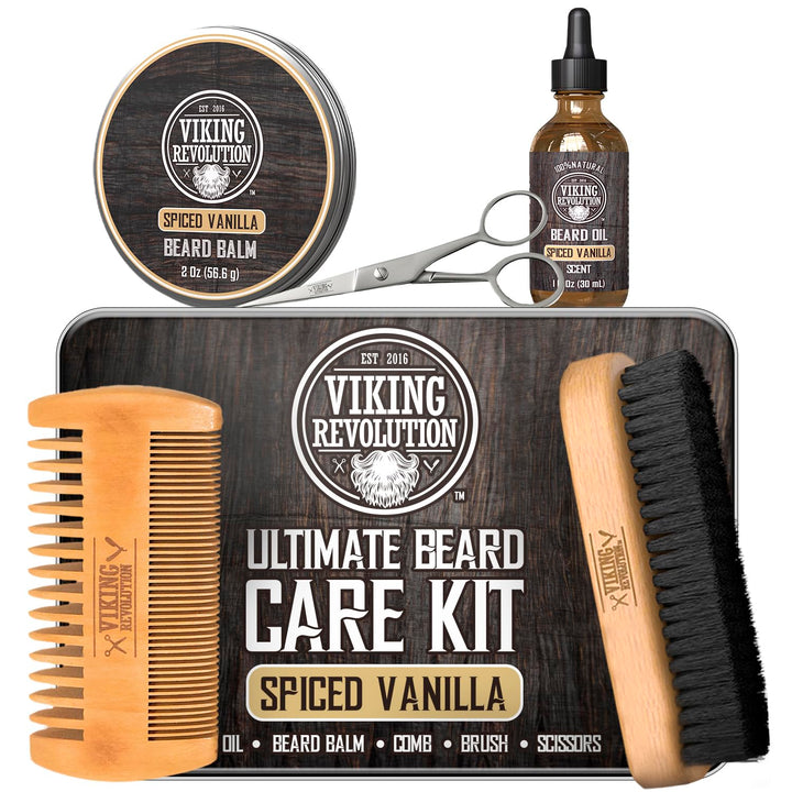 Viking Revolution - Kit definitivo para barba de vainilla especiada...