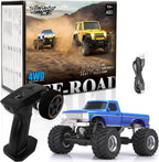 [2026 Upgrade 1/36 Mini RC Crawler, 4WD Micro Off Road Truck