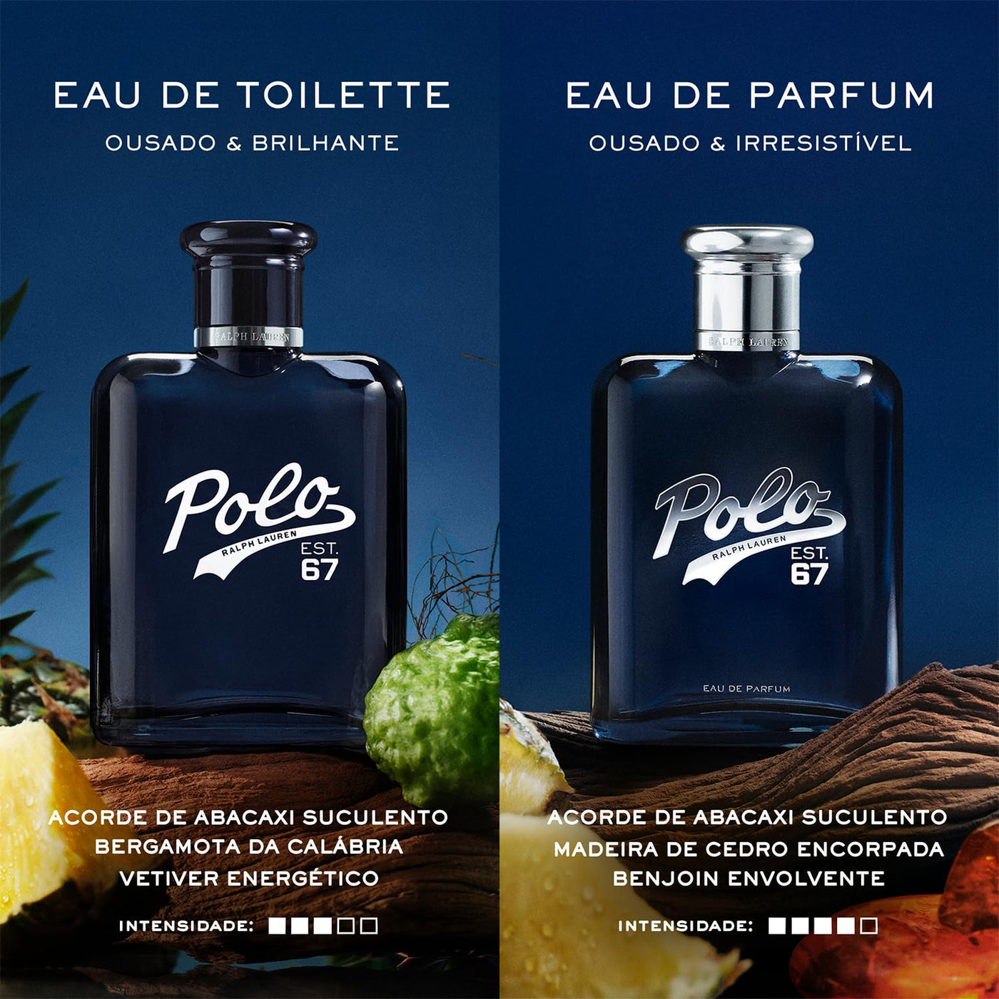 RALPH LAUREN FRAGRANCES Polo 67 - Eau de Parfum - Aroma amaderado -...