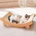 Sisal - Cama rascador para gatos de madera para interiores (tamaño grande)