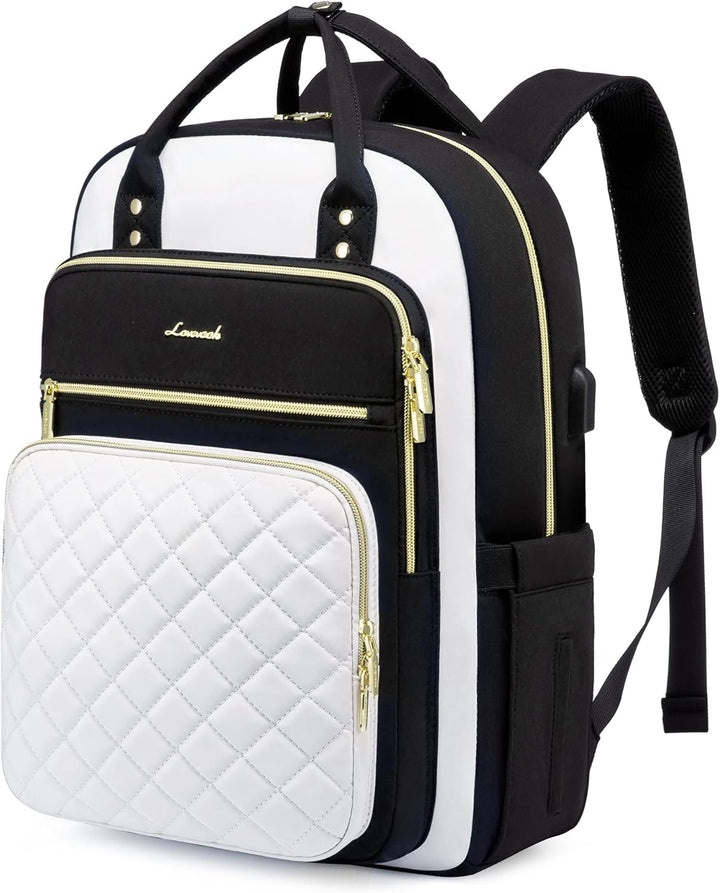 LOVEVOOK Mochila para laptop para mujer, ligera, casual, portátil d...