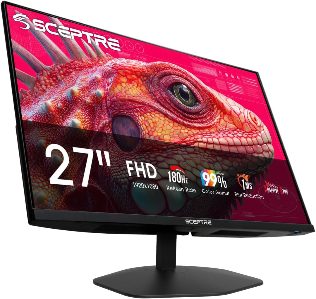 Sceptre - Monitor de juegos Prime de 27 pulgadas DisplayPort x2 180...