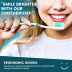 Navona 100 PCS Cepillos de Dientes Desechables con Pasta de Dientes a Granel