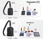 Bolso cruzado antirrobo para mujer, bolso bandolera pequeño