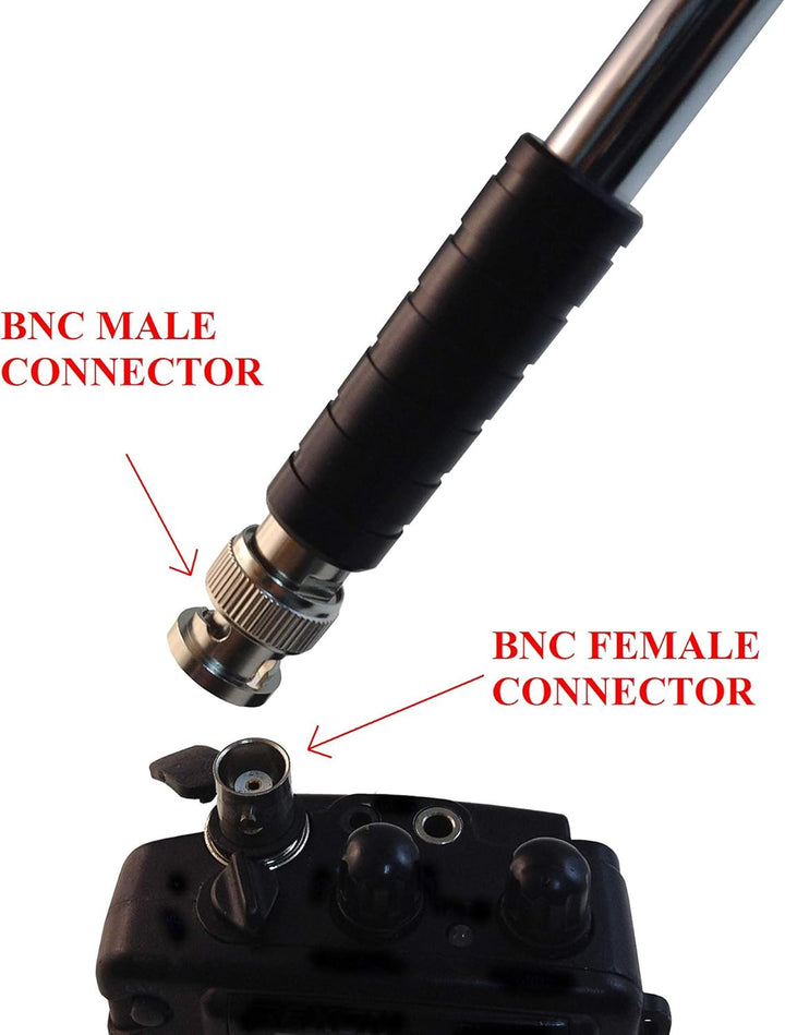 Anteenna TW-999BNC BNC - Antena de mano macho para escáner