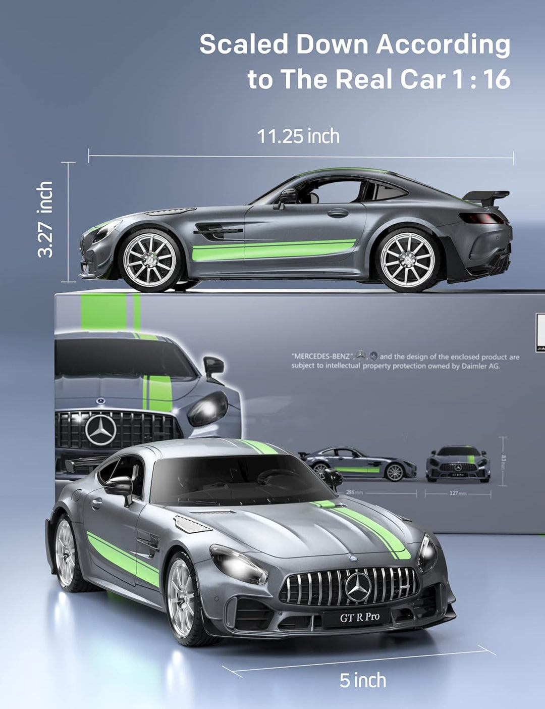 MIEBELY Coche de Control Remoto, Mercedes Benz 1\/16 Escala Oficial...