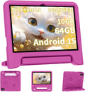 COLORROOM Tablet Android 15 actualizada 2026, tableta para niños de 10 pulgadas, Rosa