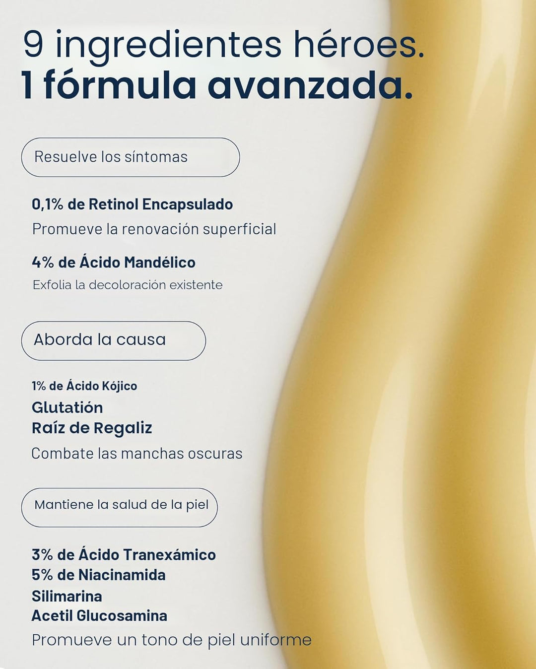 Remedio para las manchas oscuras | Tratamiento nocturno avanzado co...