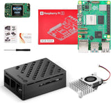 RasTech Raspberry Pi 5 Kit 8GB RAM con funda Pi 5, enfriador activo...