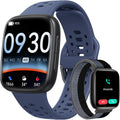 Smart Watches para Mujer/Hombre Android iPhone, [Pantalla AMOLED 1.85"] Reloj Inteligente Rastreador de Fitness 3ATM Resistente al Agua con Llamadas Bluetooth, Control AI, Monitor de Frecuencia Cardíaca/SpO2/Sueño, 7 Días de Batería