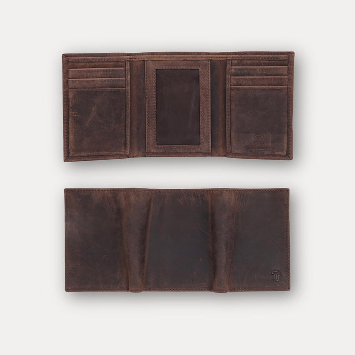 TRUTANN Cartera de cuero \u2013 Soporte para tarjetas triple | Cart...