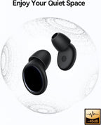 Tapones para los oídos de silicona suave de 45 dB para dormir