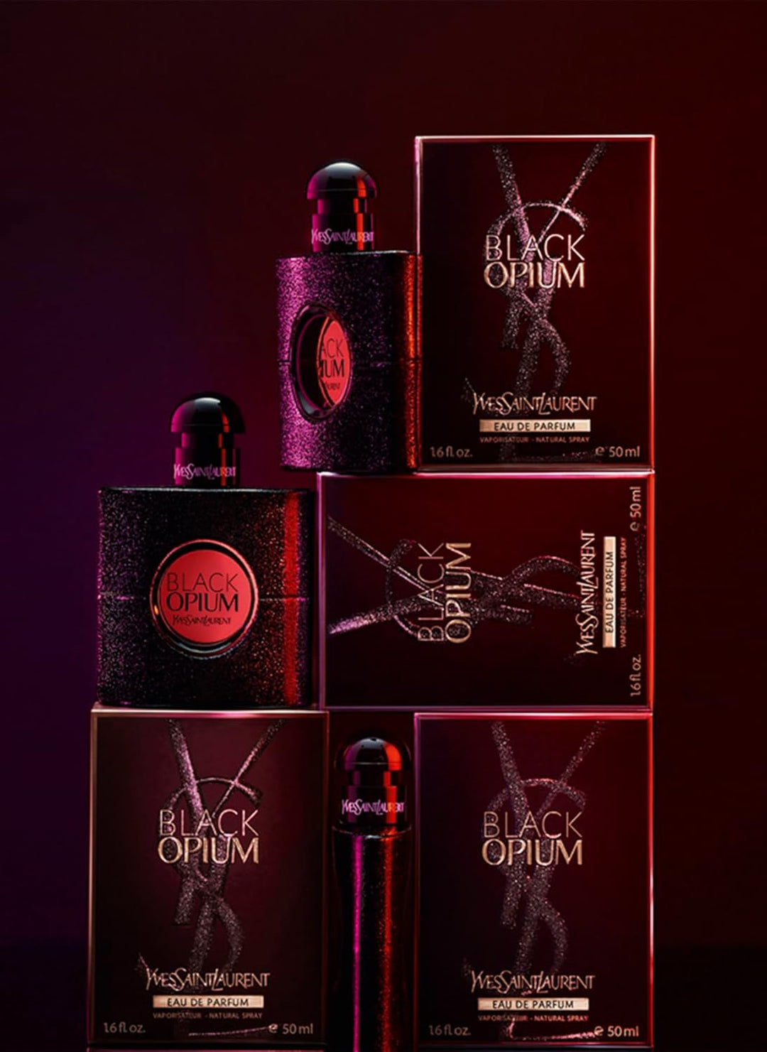 Yves Saint Laurent YSL Black Opium 5 oz EDP Spray para mujer, 5 onz...