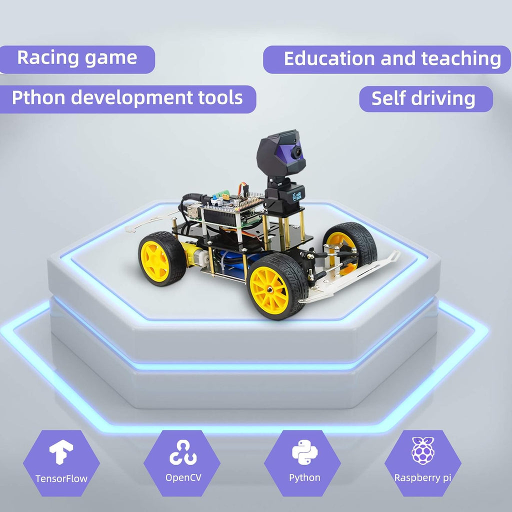 Donkey - Kit de iniciación de automóvil de código abierto para automóviles de pequeña escala Raspberry Pi (sin Raspberry Pi)