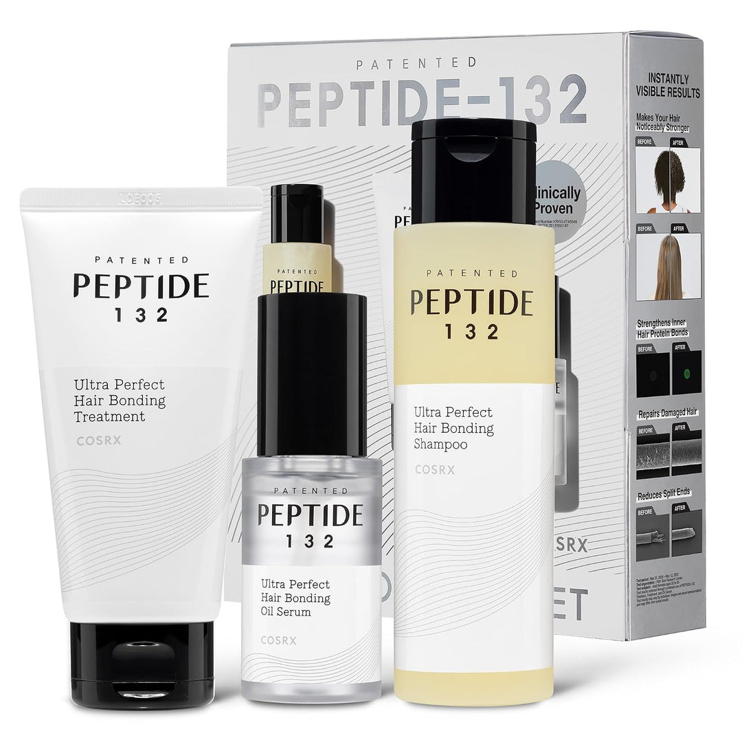 COSRX PEPTIDE 132 Kit de cuidado del cabello, champú para el cuidad...