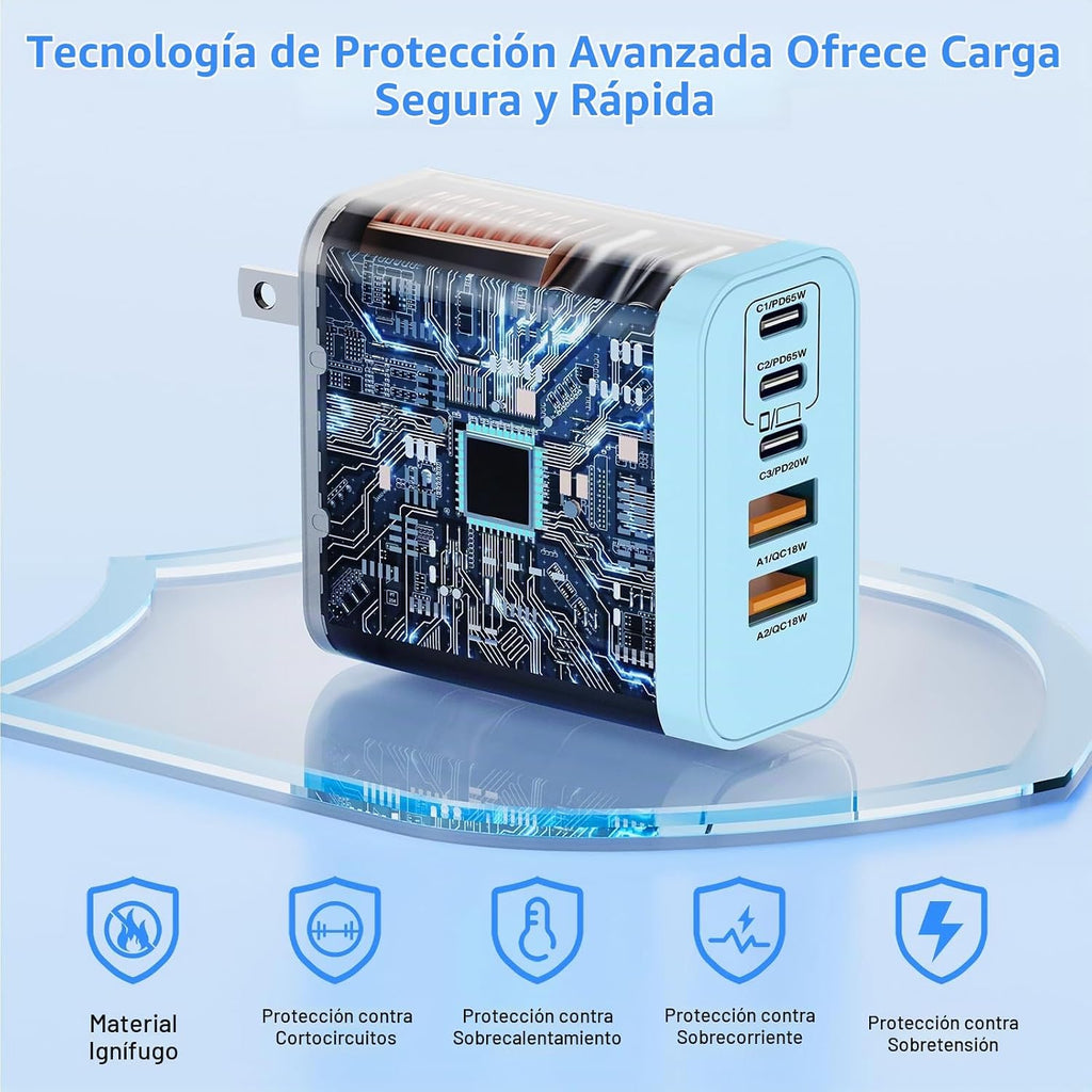 QZIIW Bloque de cargador rápido de pared USB C, bloque de carga rápida tipo