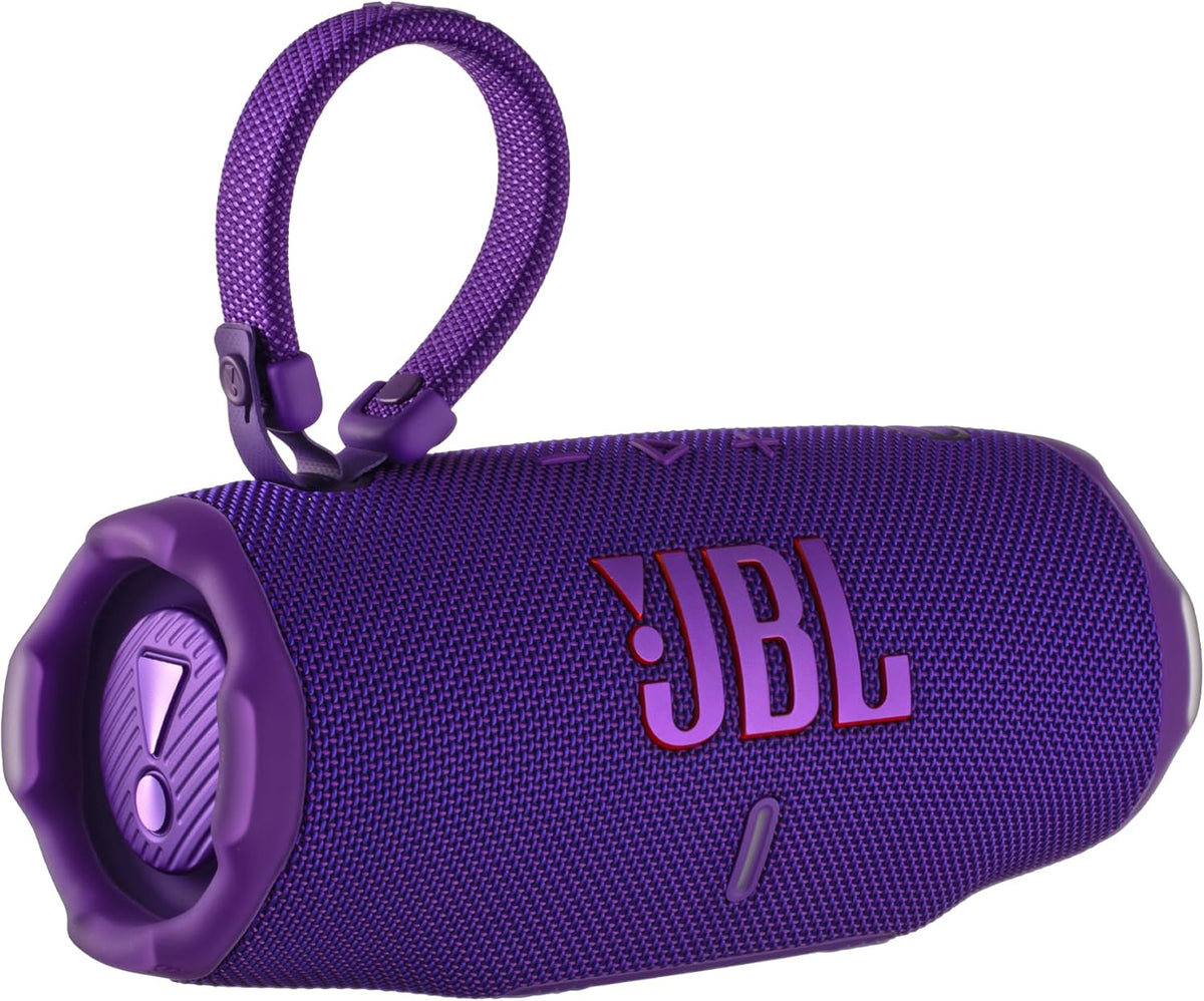 JBL Charge 6 - Altavoz Bluetooth portátil (morado) | IP68 impermeab...