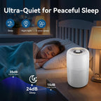 Purificadores de aire para dormitorio, alta eficiencia de hasta
