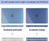 MEEgoodo Funda con purpurina para MacBook Neo de 13 pulgadas versió...