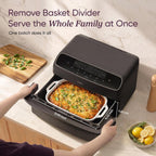 Cosori TWINFRY 9 QT Double Air Fryer, Removable Divider, PFAS-Free Ceramic