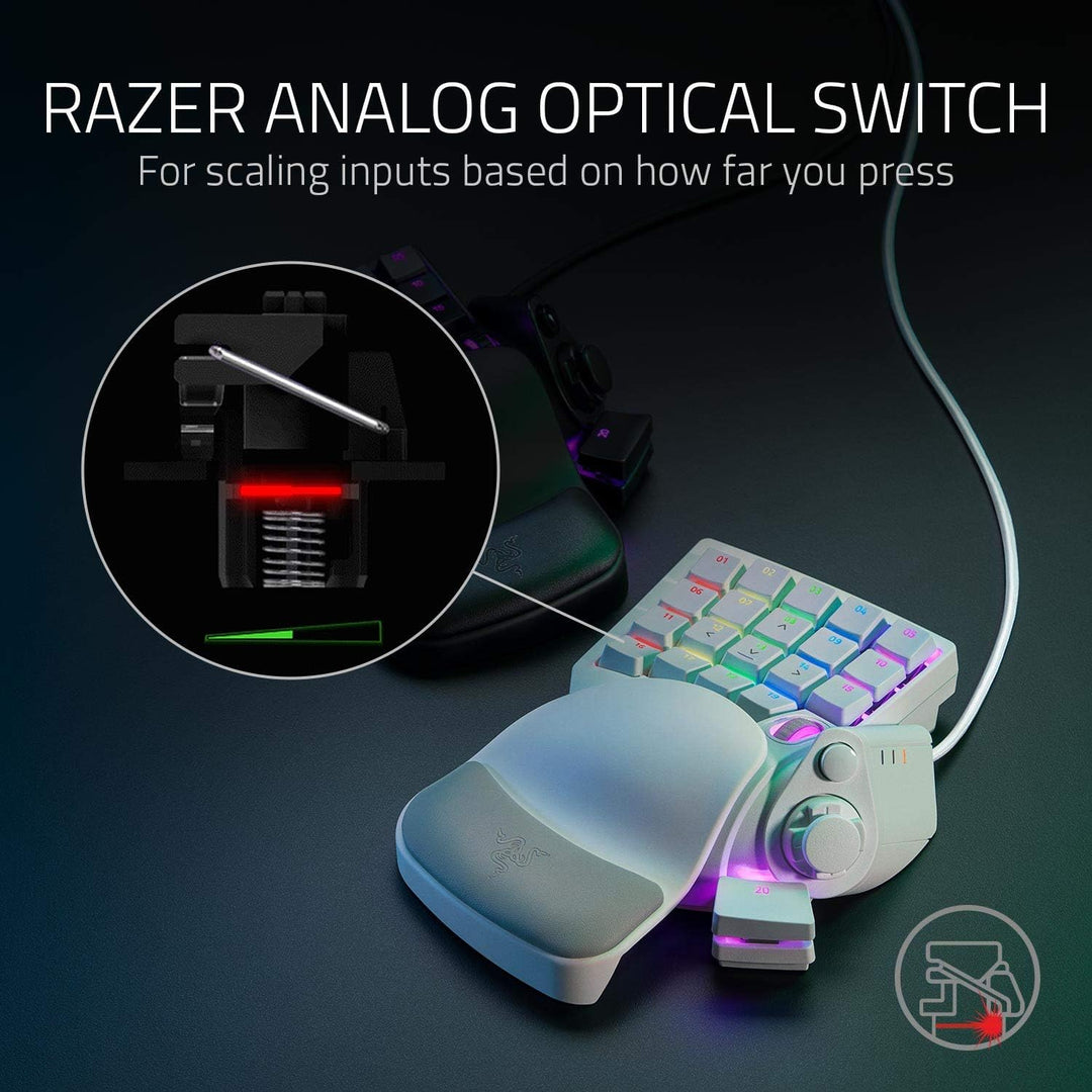 Teclado para juegos Razer Tartarus Pro: Interruptores de tecla anal...
