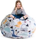 Creative QT Stuff 'n Sit - Funda de almacenamiento de puf