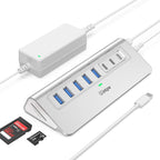 intpw, YH6AC, hub USB 3.2, alimentado
