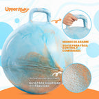 Upper Rider Paquete de 2 bolas de tolva para niños de 3 a 8 años, pelota