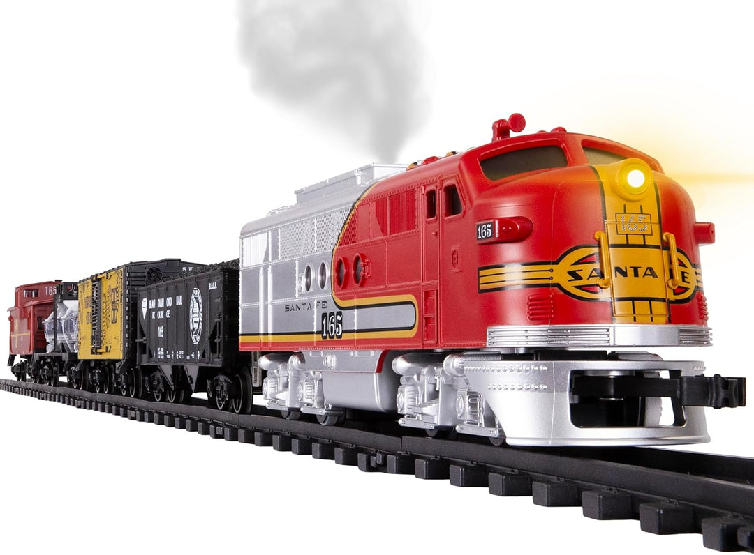 Lionel Santa Fe Freight Battery O Gauge Juego de tren de