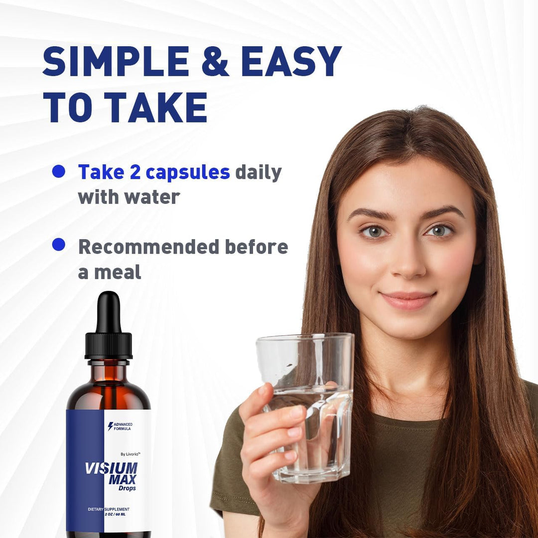 Visium Max Drops - Suplemento de apoyo para la salud de Visium Max...