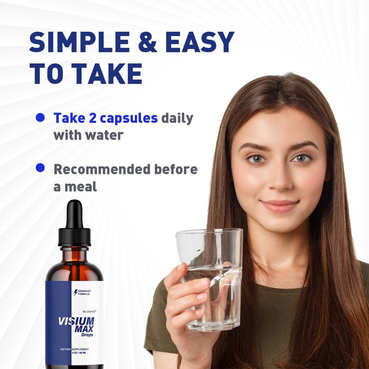 Visium Max Drops - Suplemento de apoyo para la salud de Visium Max...